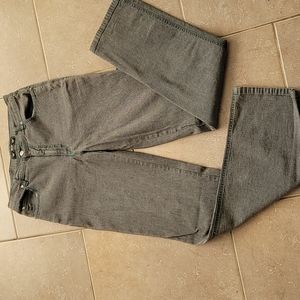 MCM The Golden Jeans made in Italy size 30 Gray Jeans.